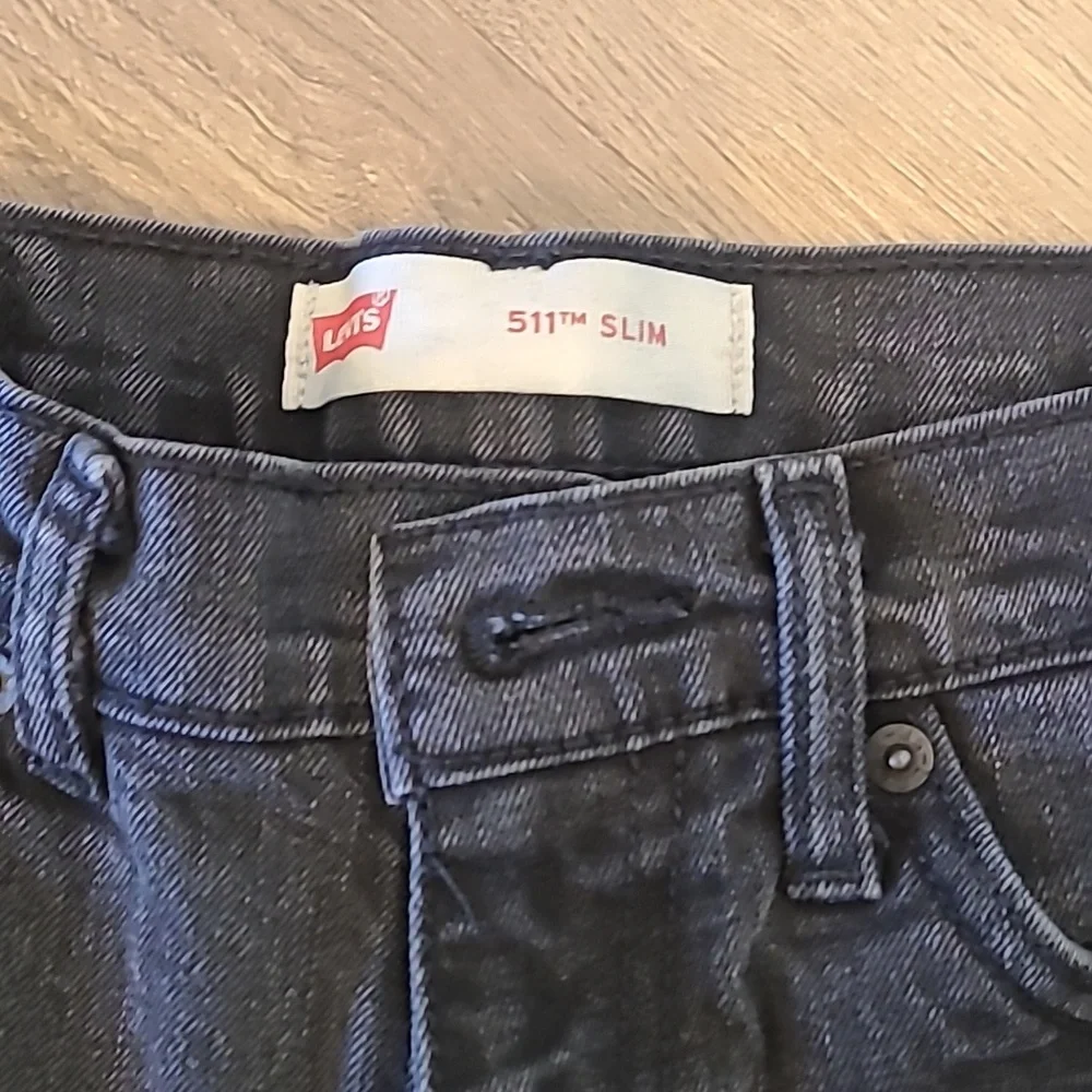 Levis 511 Black Size 14 Regular Jeans